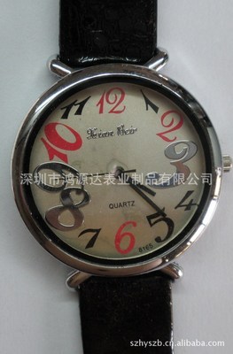 深圳市鴻源達表業制品 皮帶石英手表的設計、生產與銷售